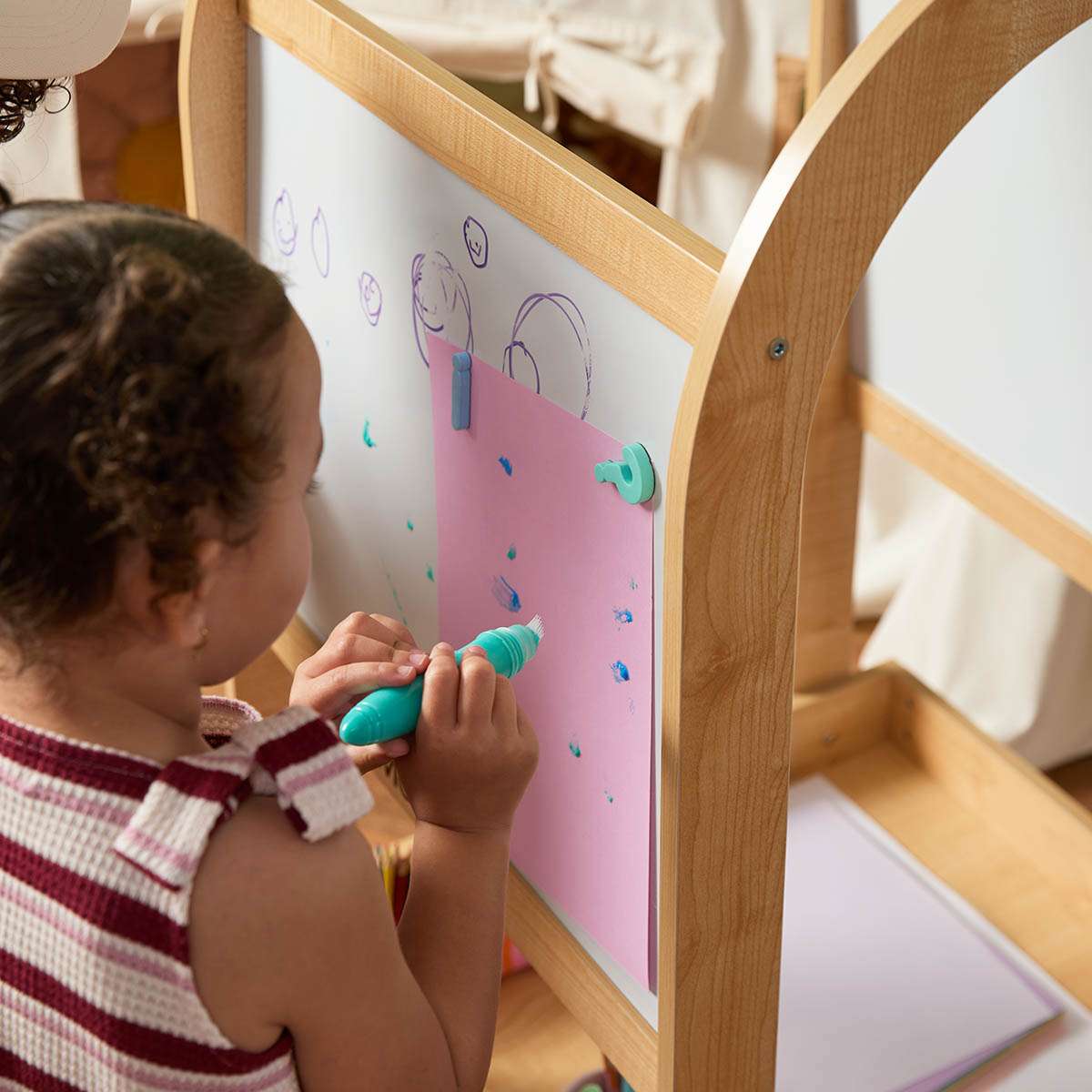 3 In 1 Black And White Board - Image 8