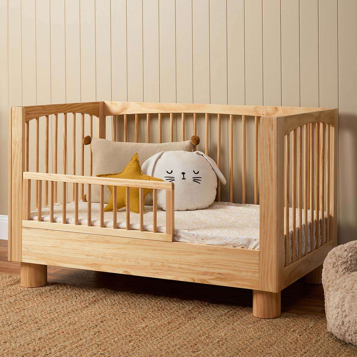 Addison Natural 3-in-1 Cot Conversion Bundle - Image 3