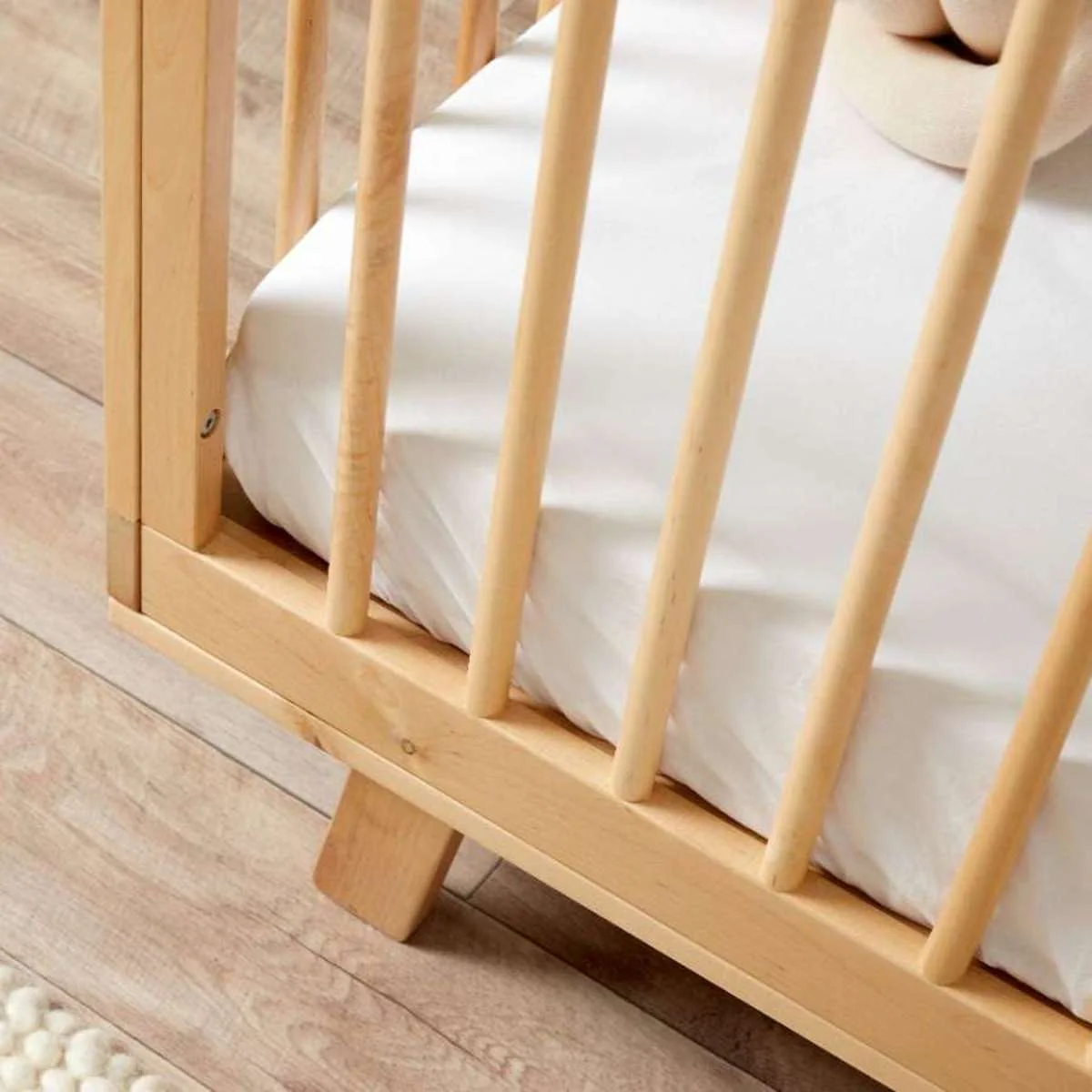 Aspen Classic Cot - Natural Birch - Image 6