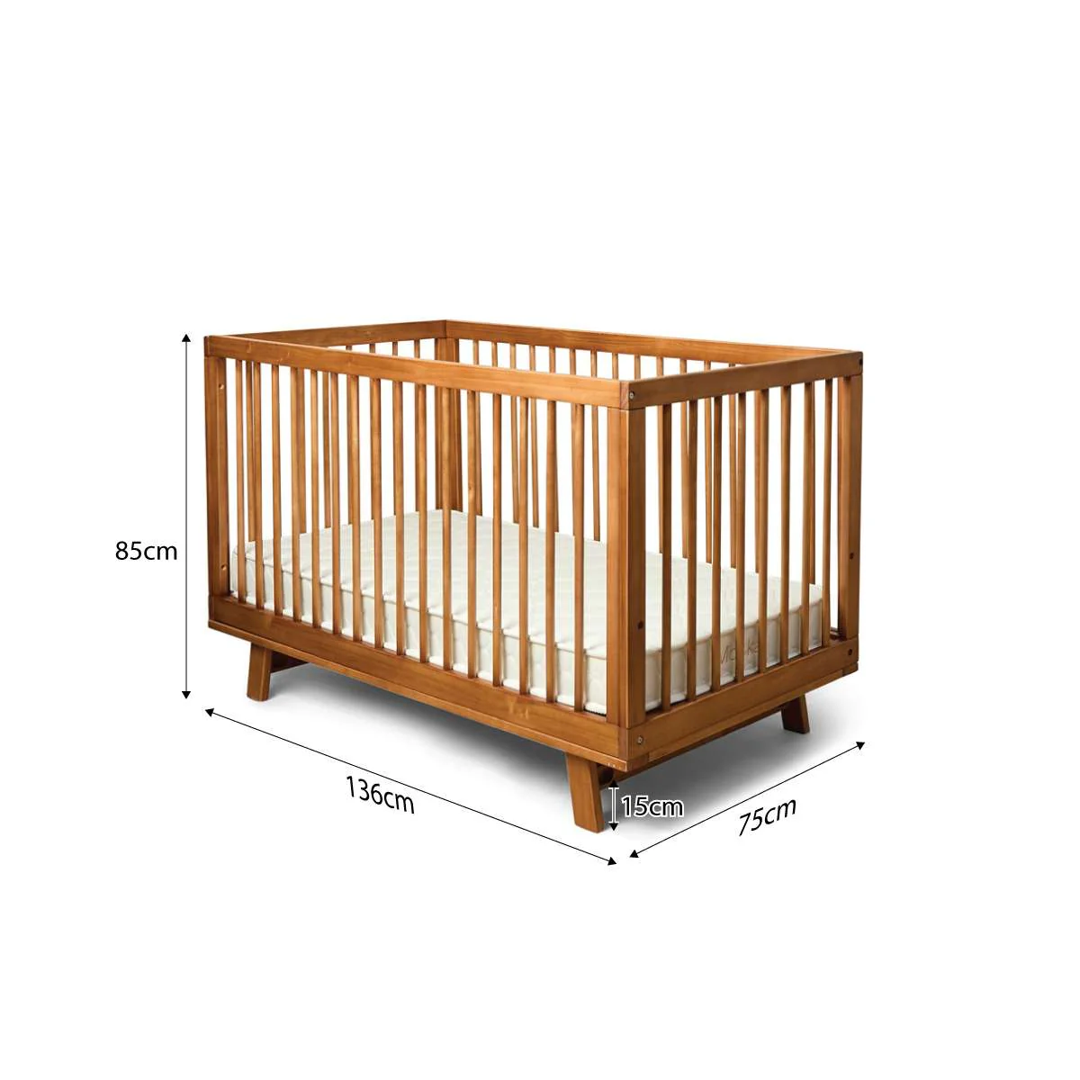 Aspen Hazelnut Six Piece Nursery Set - Image 7