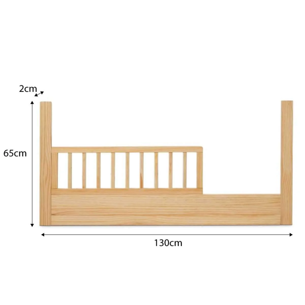 Aspen Sage/Natural 3-in-1 Cot Conversion Bundle - Image 8