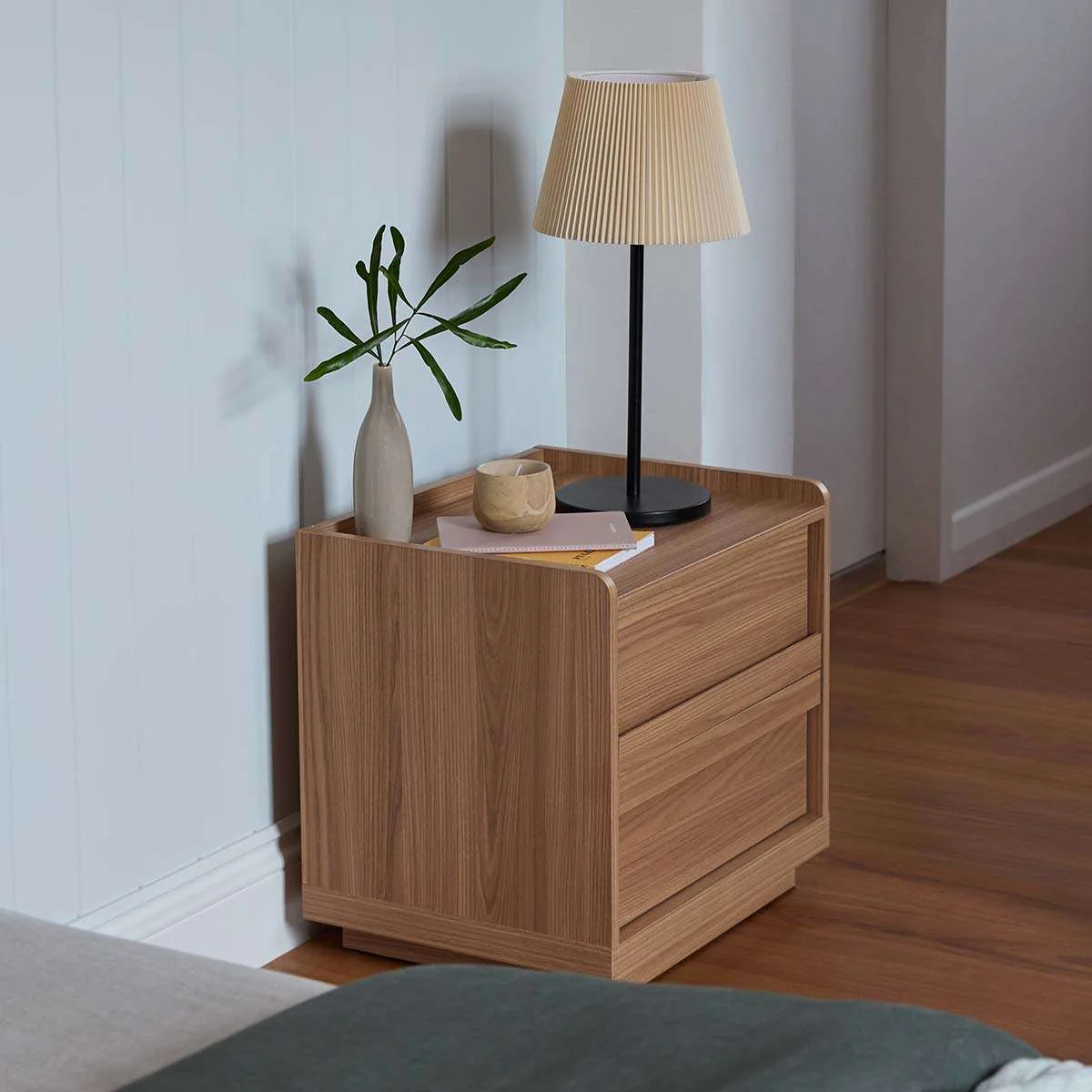 Copenhagen Bedside Table - Almond - Image 3