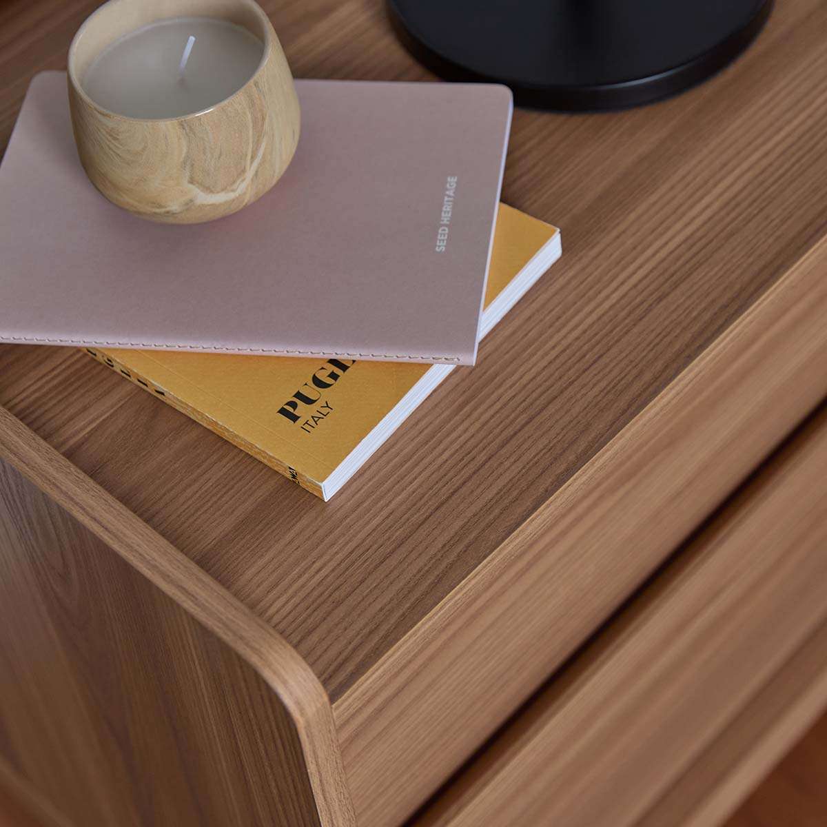 Copenhagen Bedside Table - Almond - Image 5