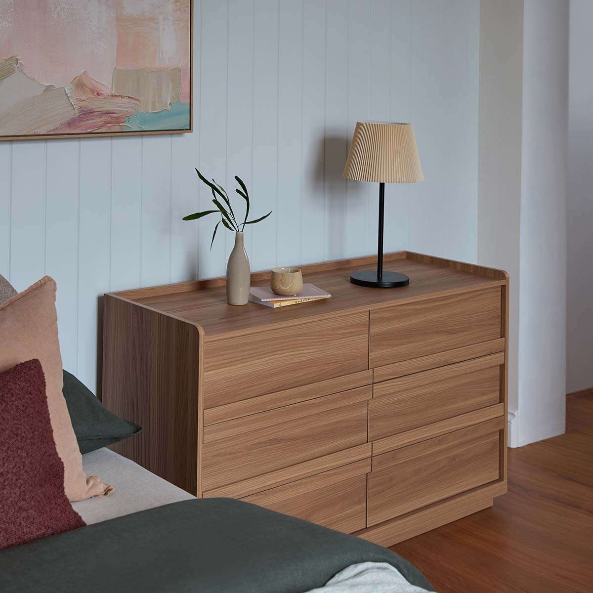 Copenhagen Six Drawer - Almond - Image 2