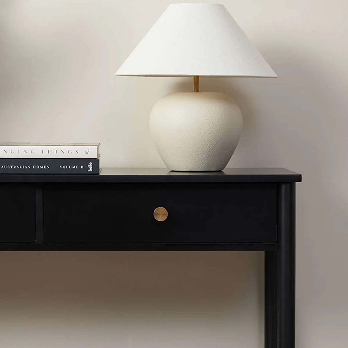 Delaney Console Table - Black - Image 2