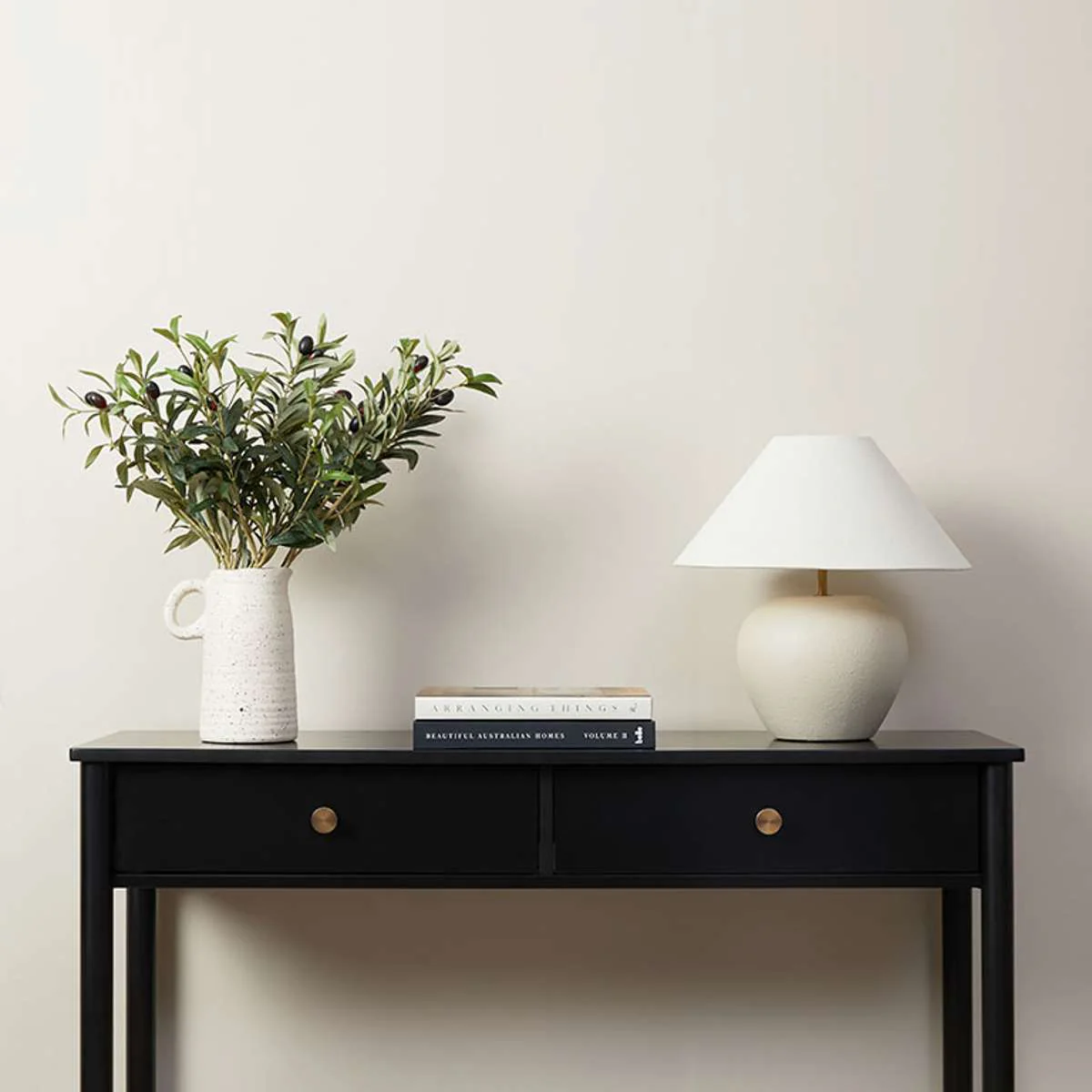 Delaney Console Table - Black - Image 4