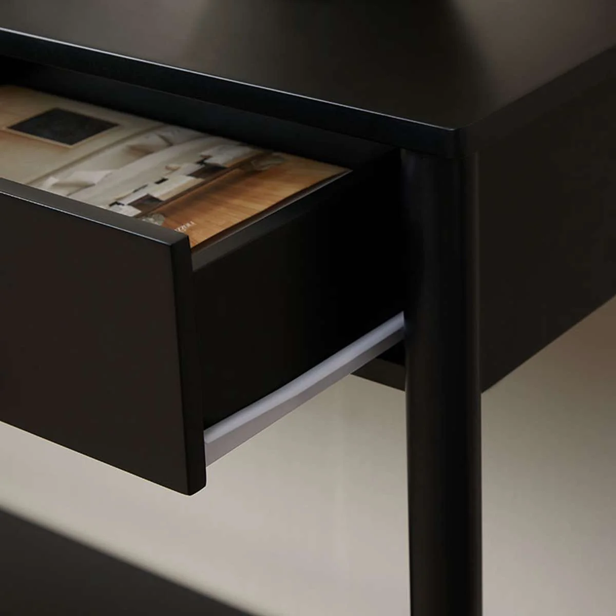 Delaney Console Table - Black - Image 5