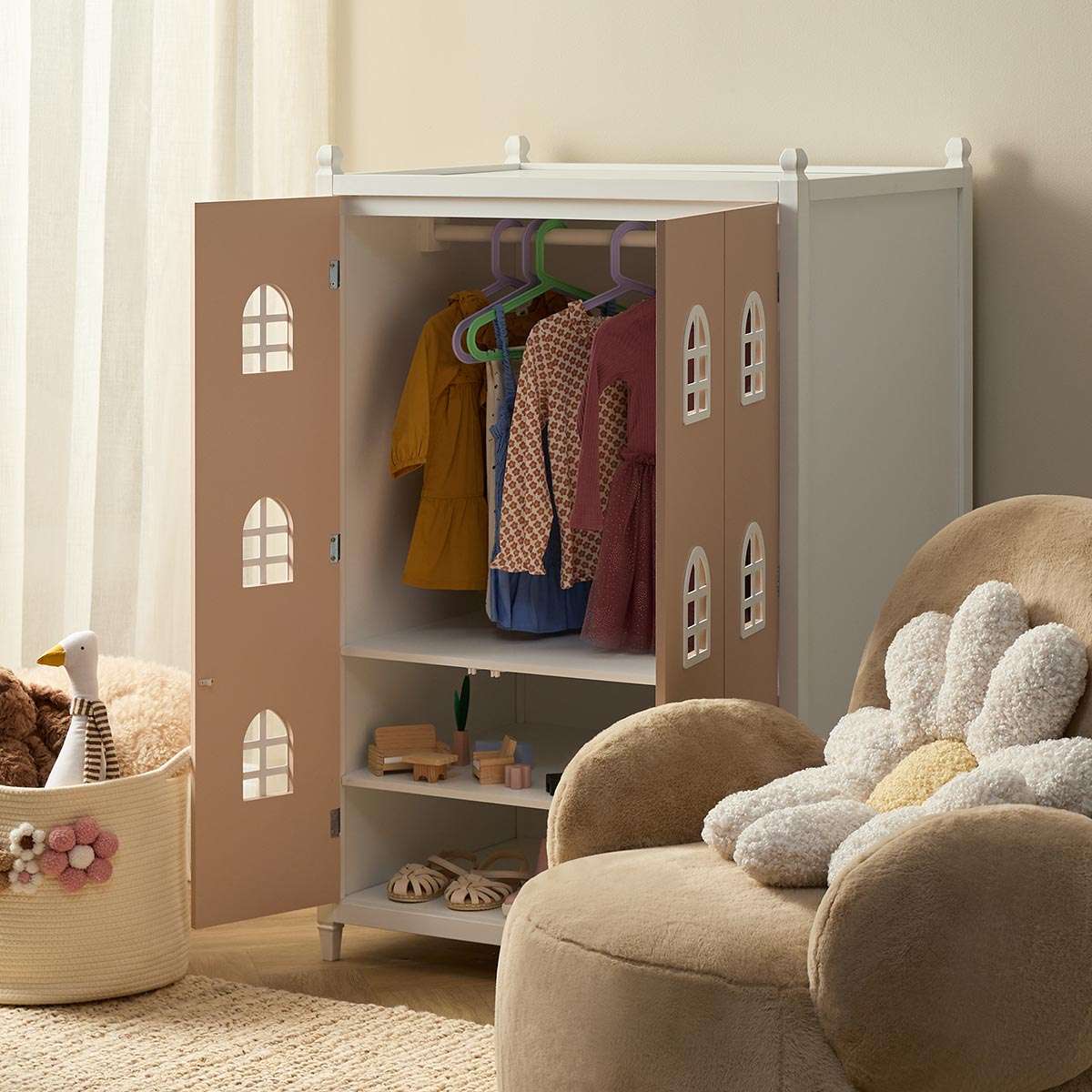 Dollhouse Wardrobe - Pink - Image 4