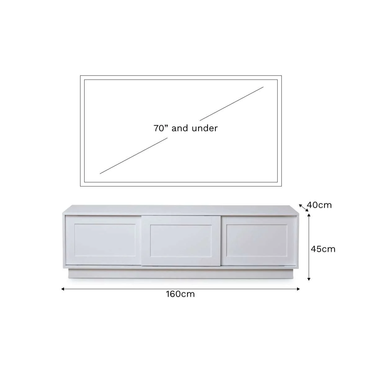 Eros Entertainment Unit - White - Image 13