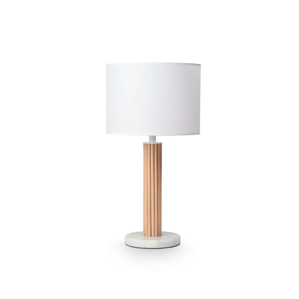 Eve White Marble Base Table Lamp - Image 12