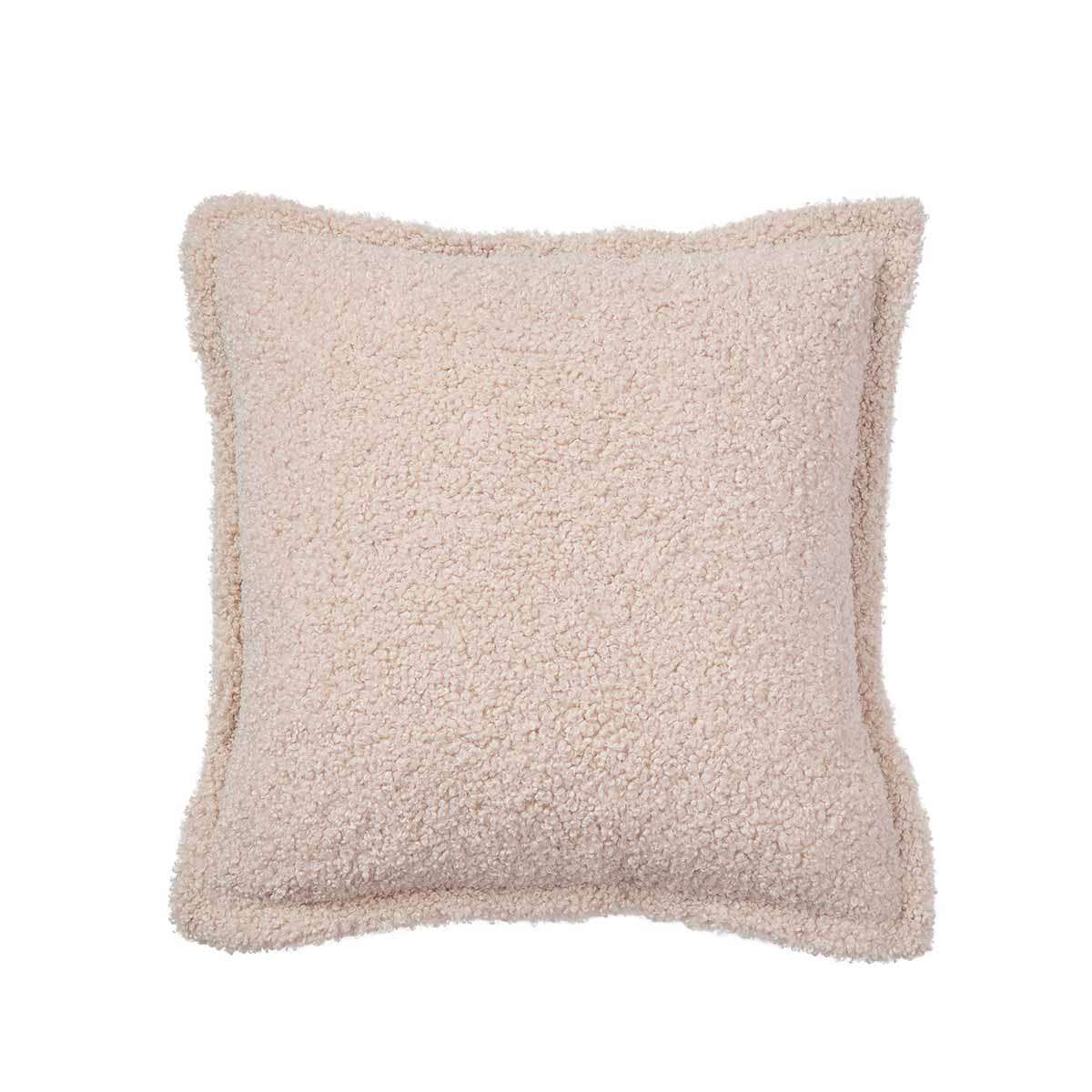 Frankie Sherpa Cushion 50cm - Cream - Image 5