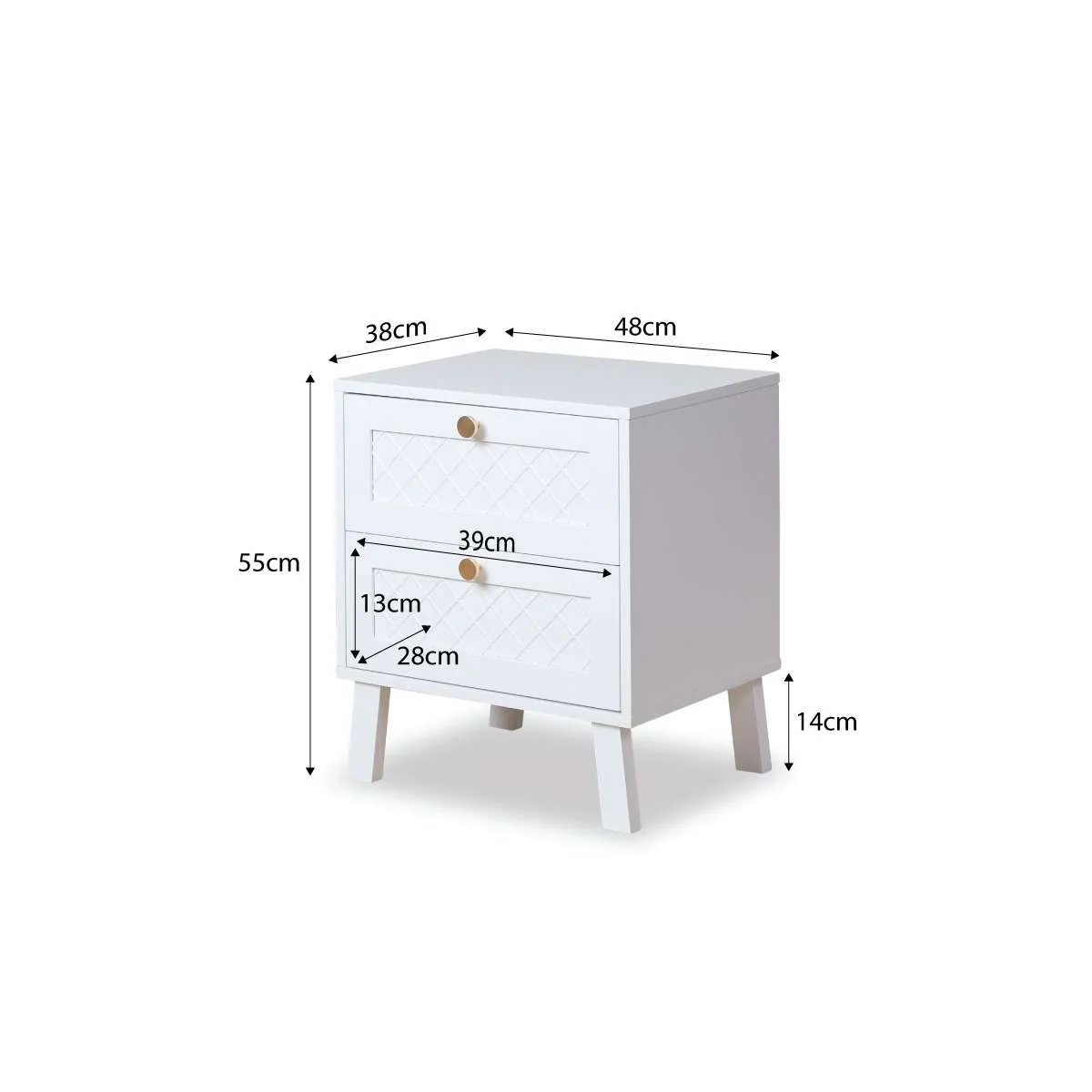Genevieve Bedside Table Bundle - Image 4