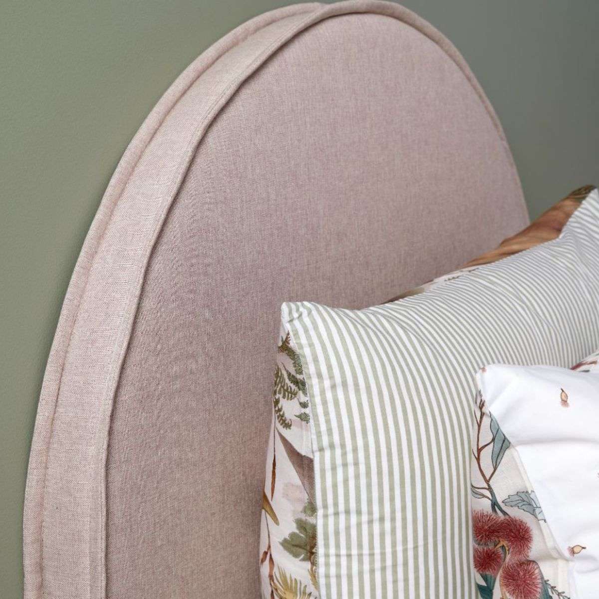 Imogen Single Bed - Dusty Pink - Image 4
