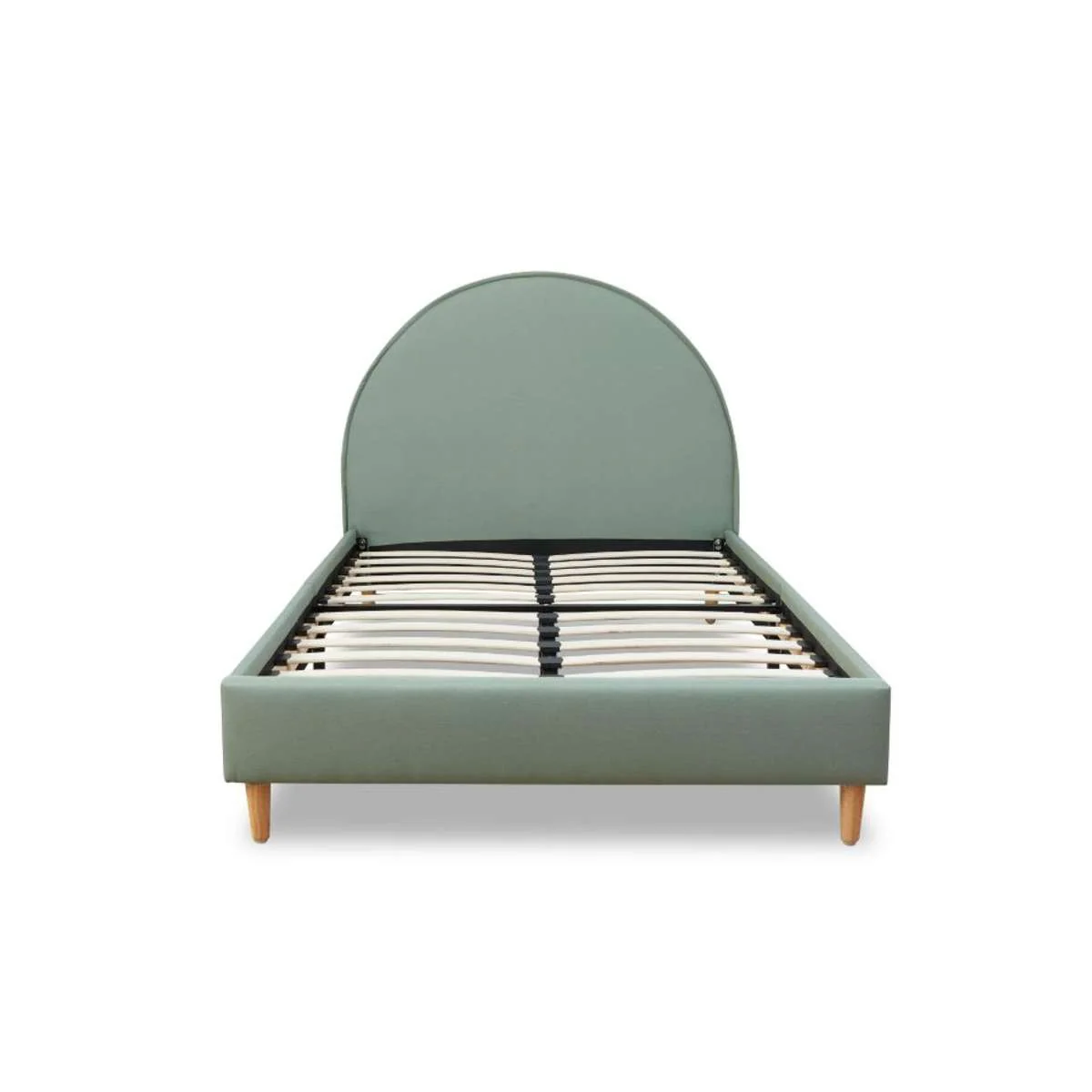 Imogen King Single Bed - Sage Green - Image 12