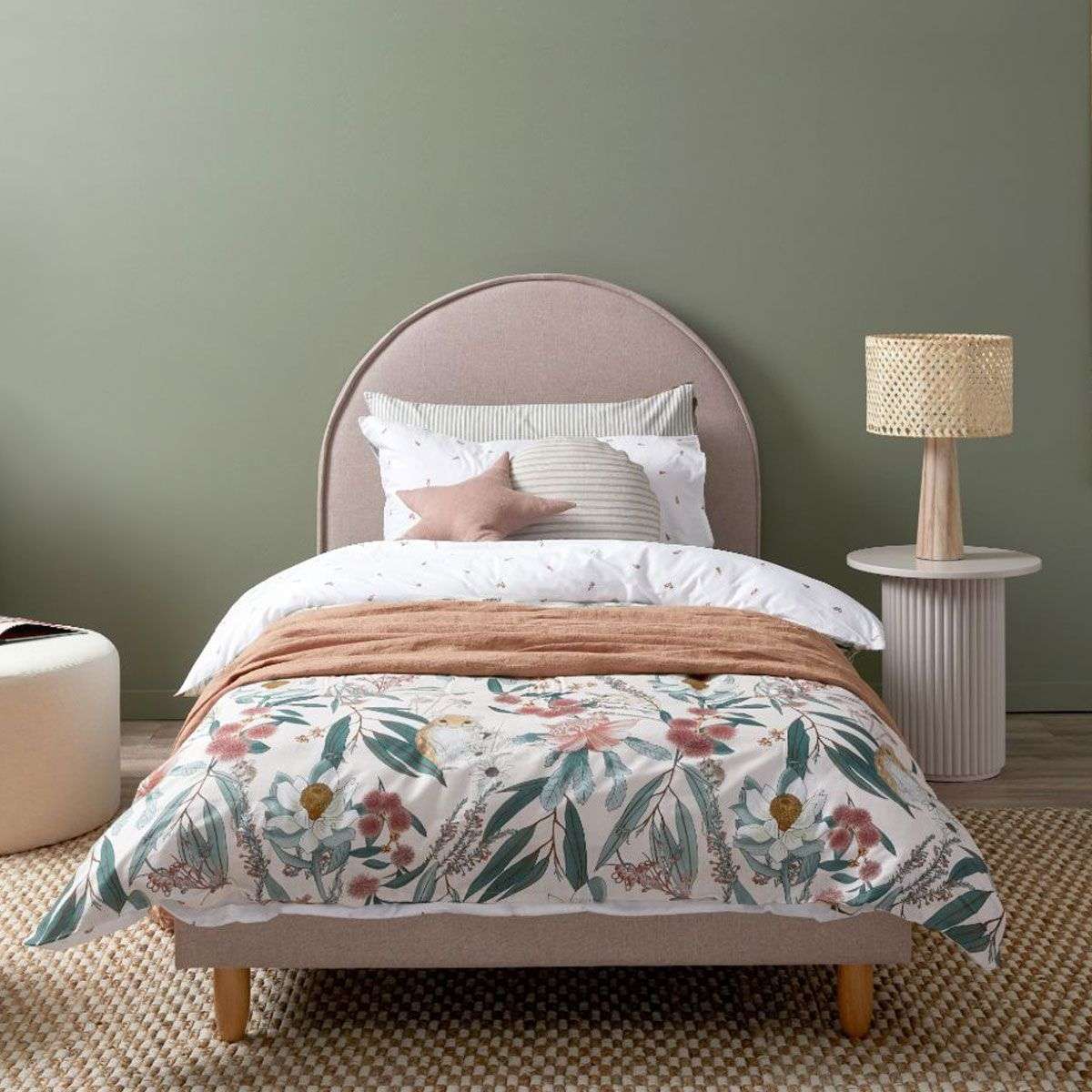 Imogen Pink Single Four Piece Bedroom Set - Image 2