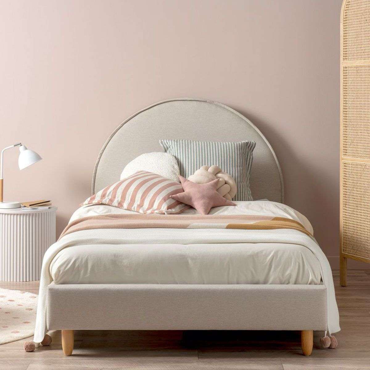 Imogen Natural Single Four Piece Bedroom Set - Image 2