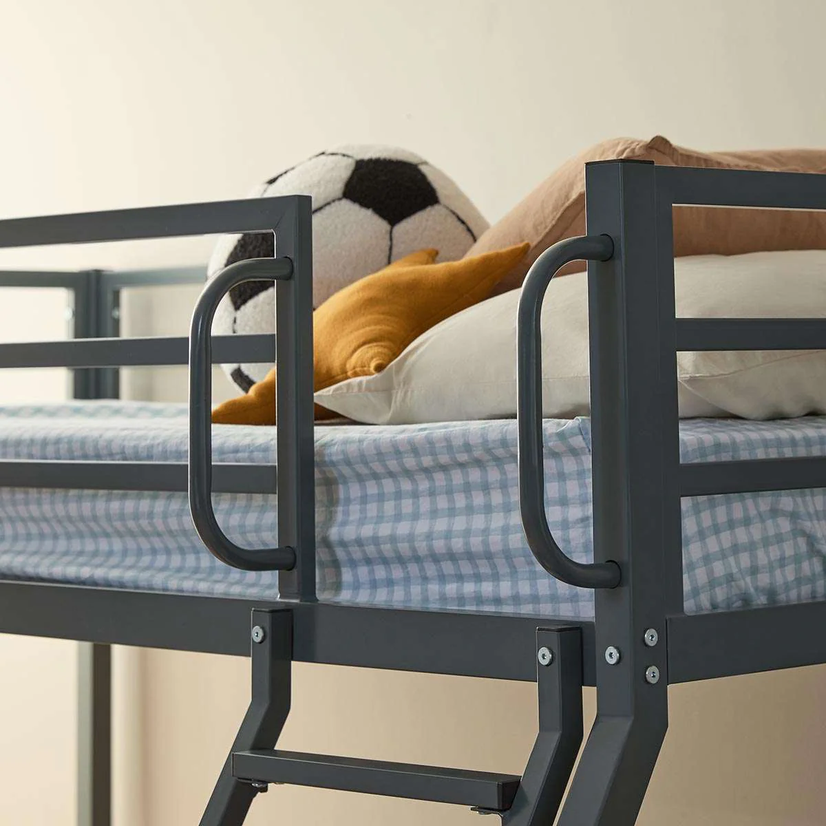 Lacie Triple Bunk Bed - Steele - Image 6