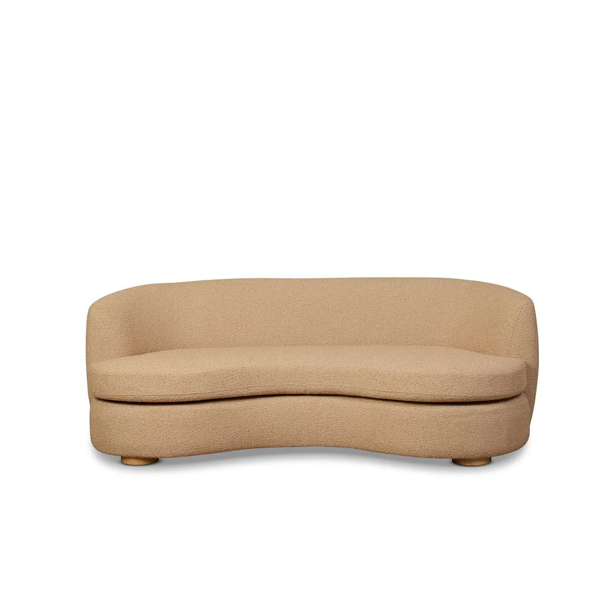 Lyle Pebble 2.5 Seater Sofa - Caramel Boucle - Image 14