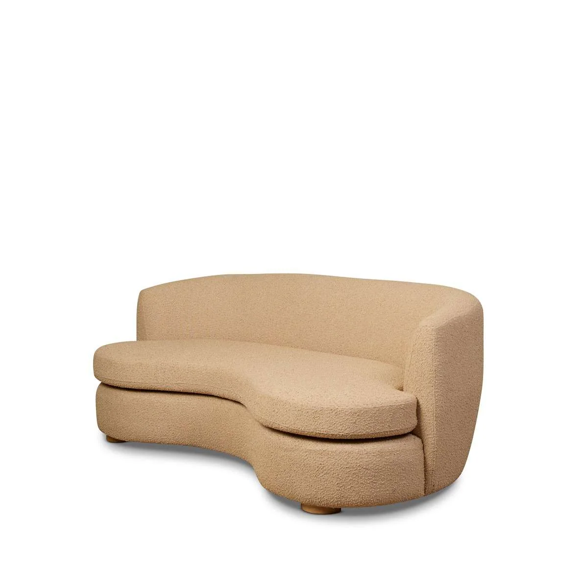Lyle Pebble 2.5 Seater Sofa - Caramel Boucle - Image 15