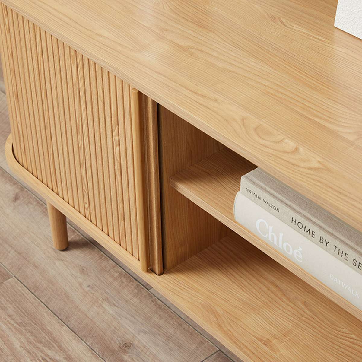 Maeve Entertainment Unit with Open Shelves - Natural - Image 9