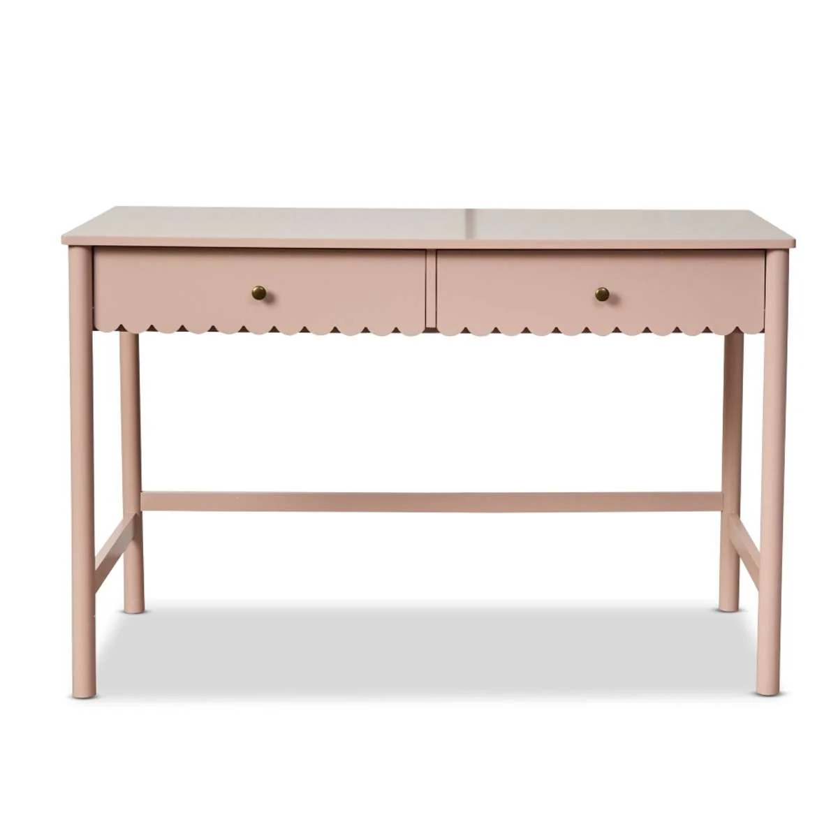 Maisie Scalloped Desk - Pink - Image 8