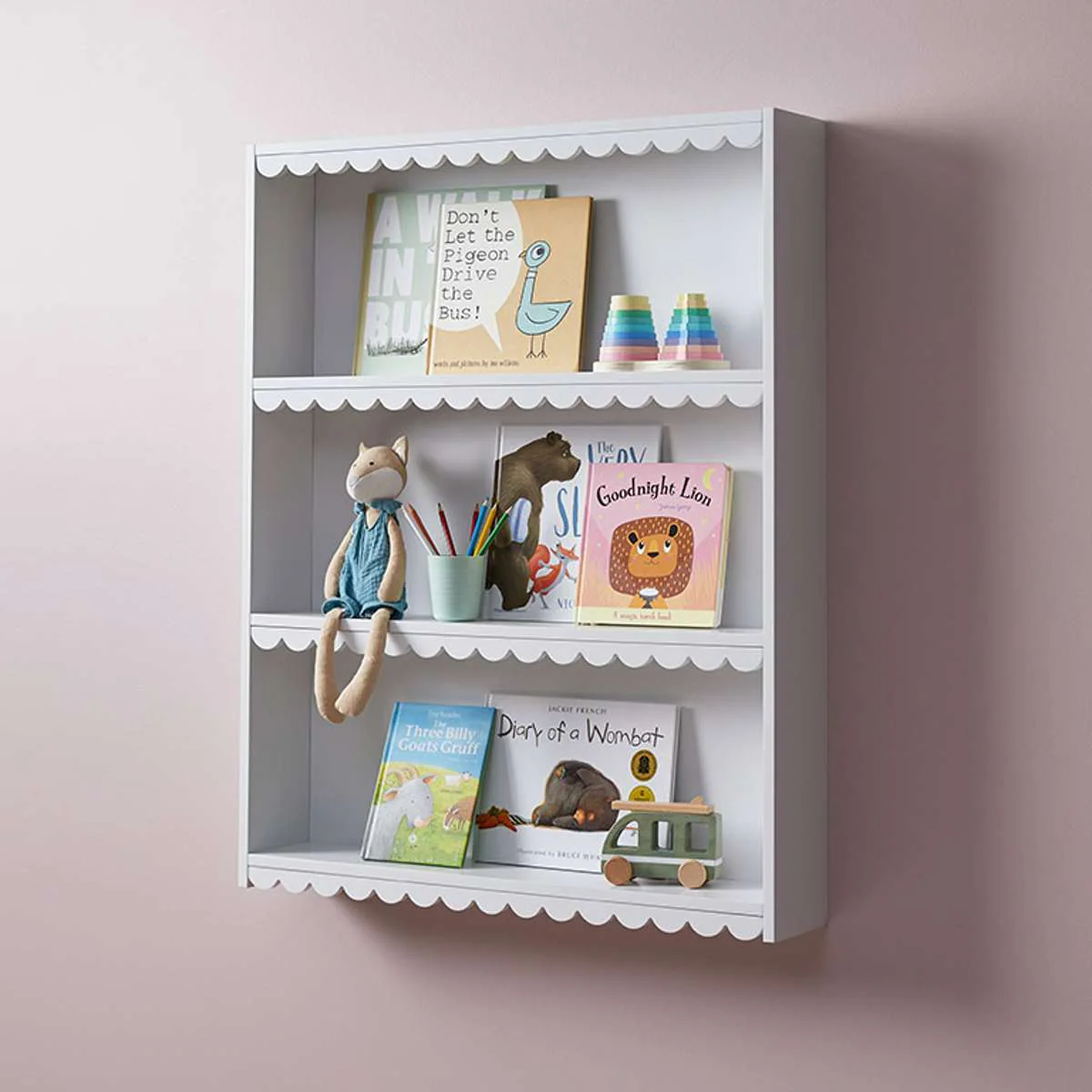 Maisie Scalloped Wall Shelf - Image 2