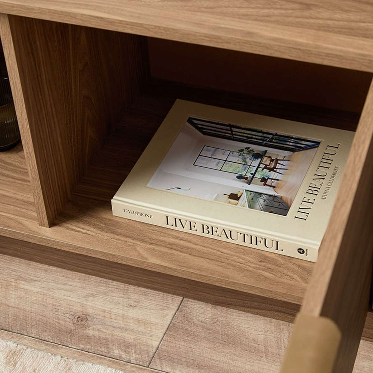Maverick Entertainment Unit - Pecan - Image 8