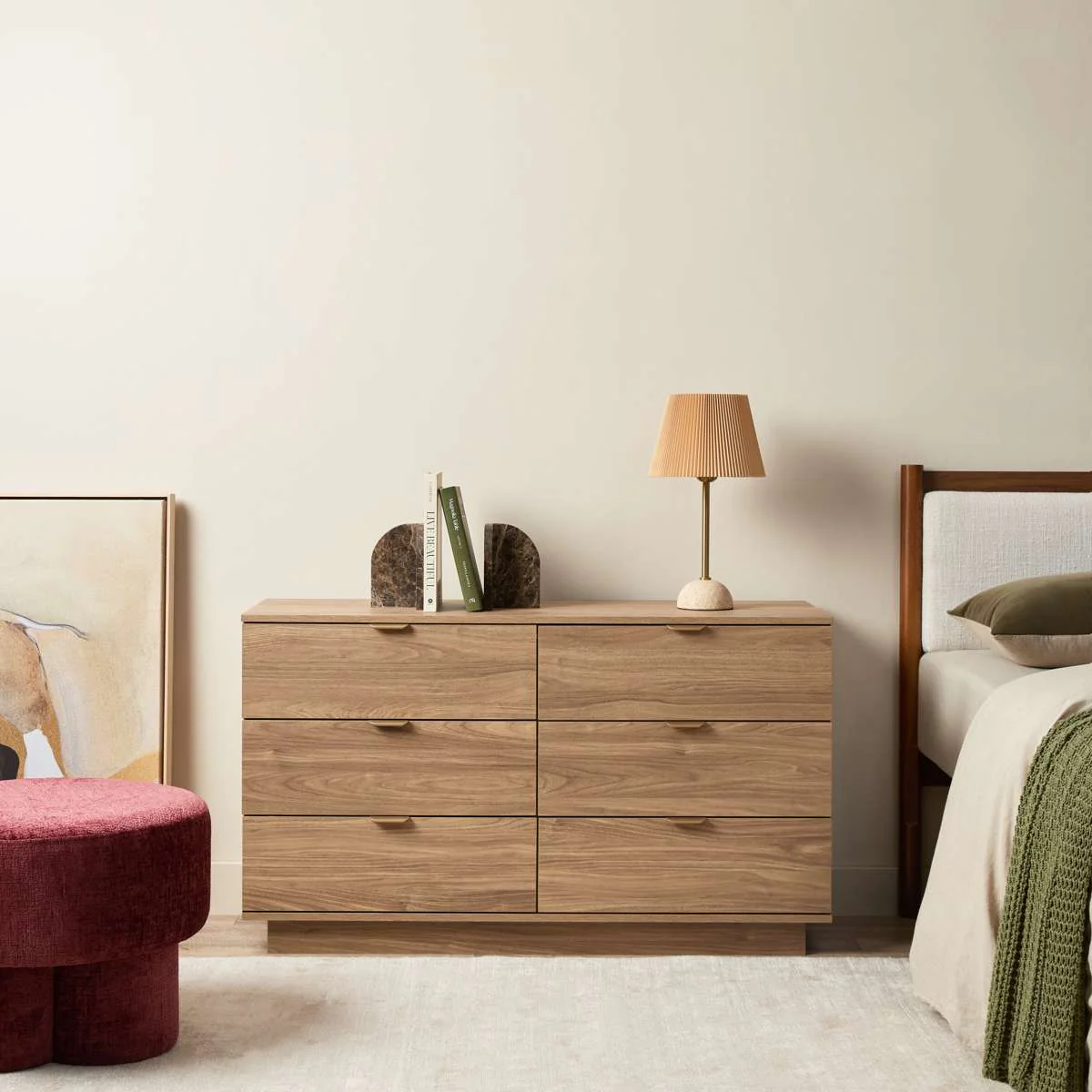 Maverick Six Drawer - Pecan - Image 3