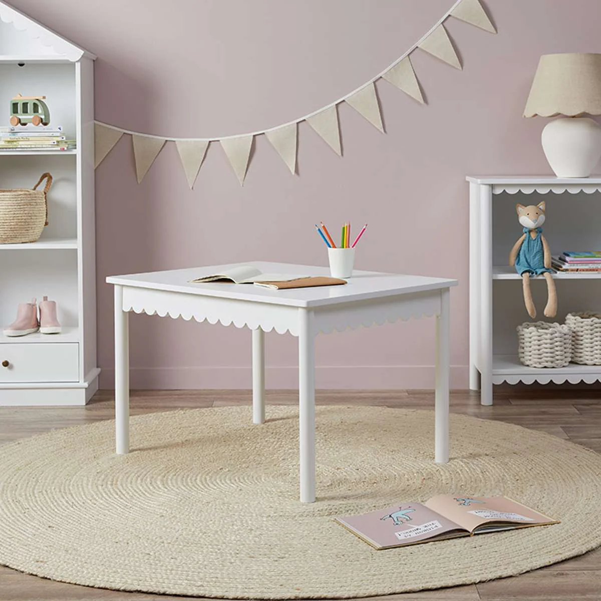 Mini Maisie Play Table + Bookcase Set - Image 2