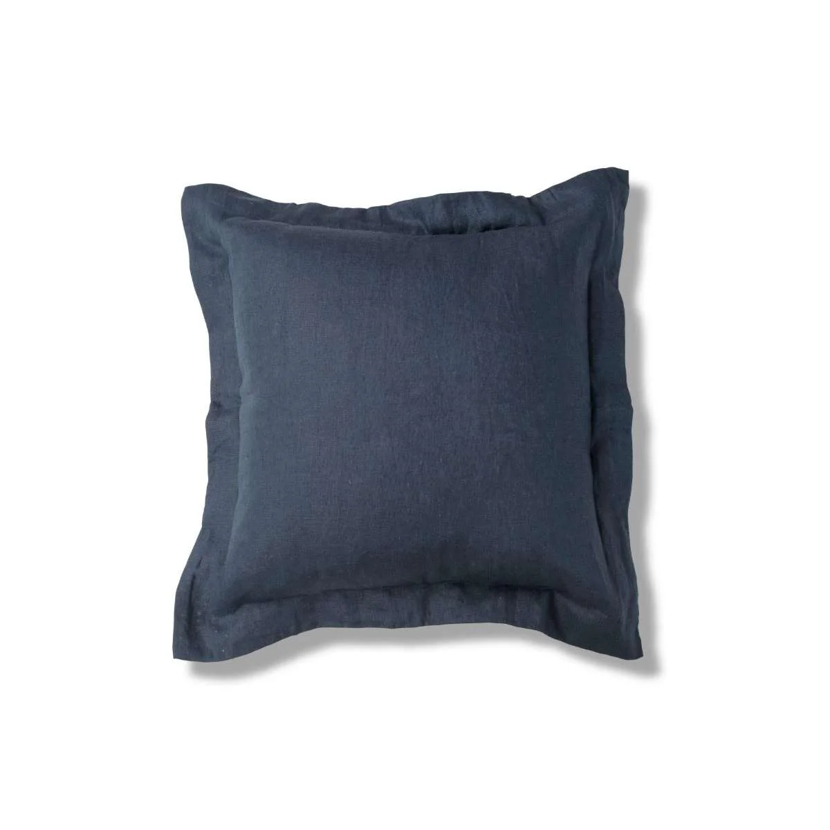 Mocka Linen Cushion - Navy Blue - Image 2