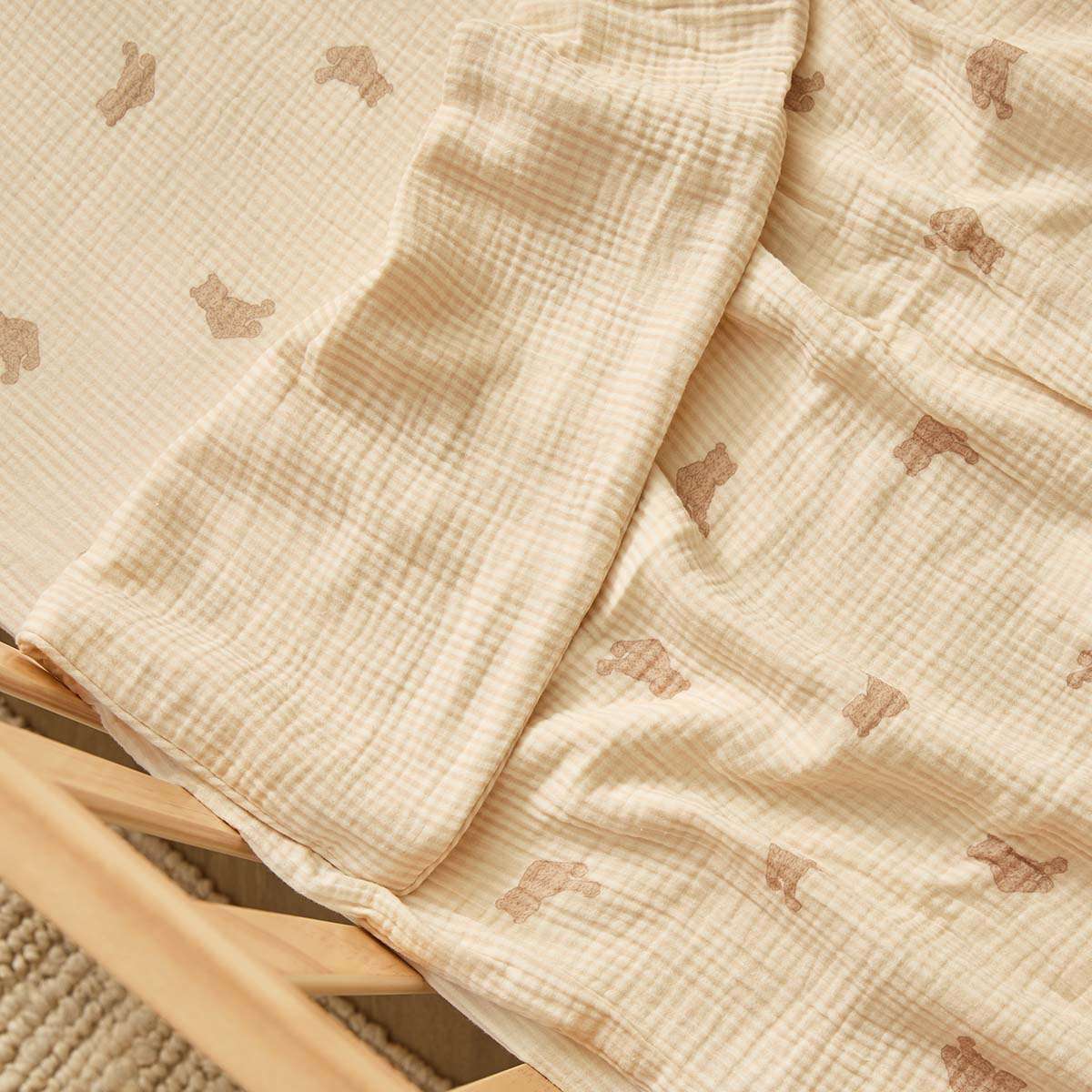 Organic Cotton Blanket - Teddy - Image 2