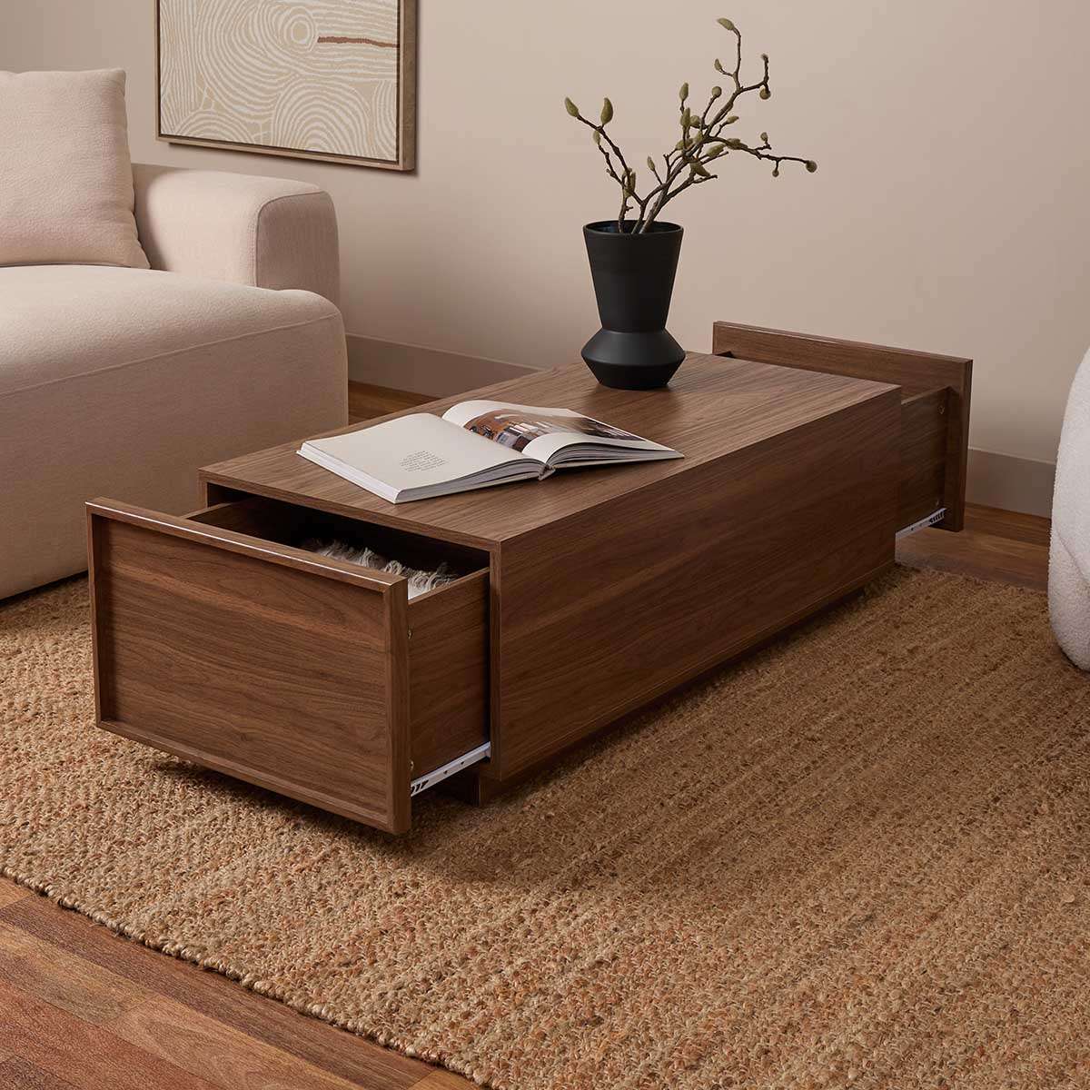 Osaka Coffee Table - Walnut - Image 3