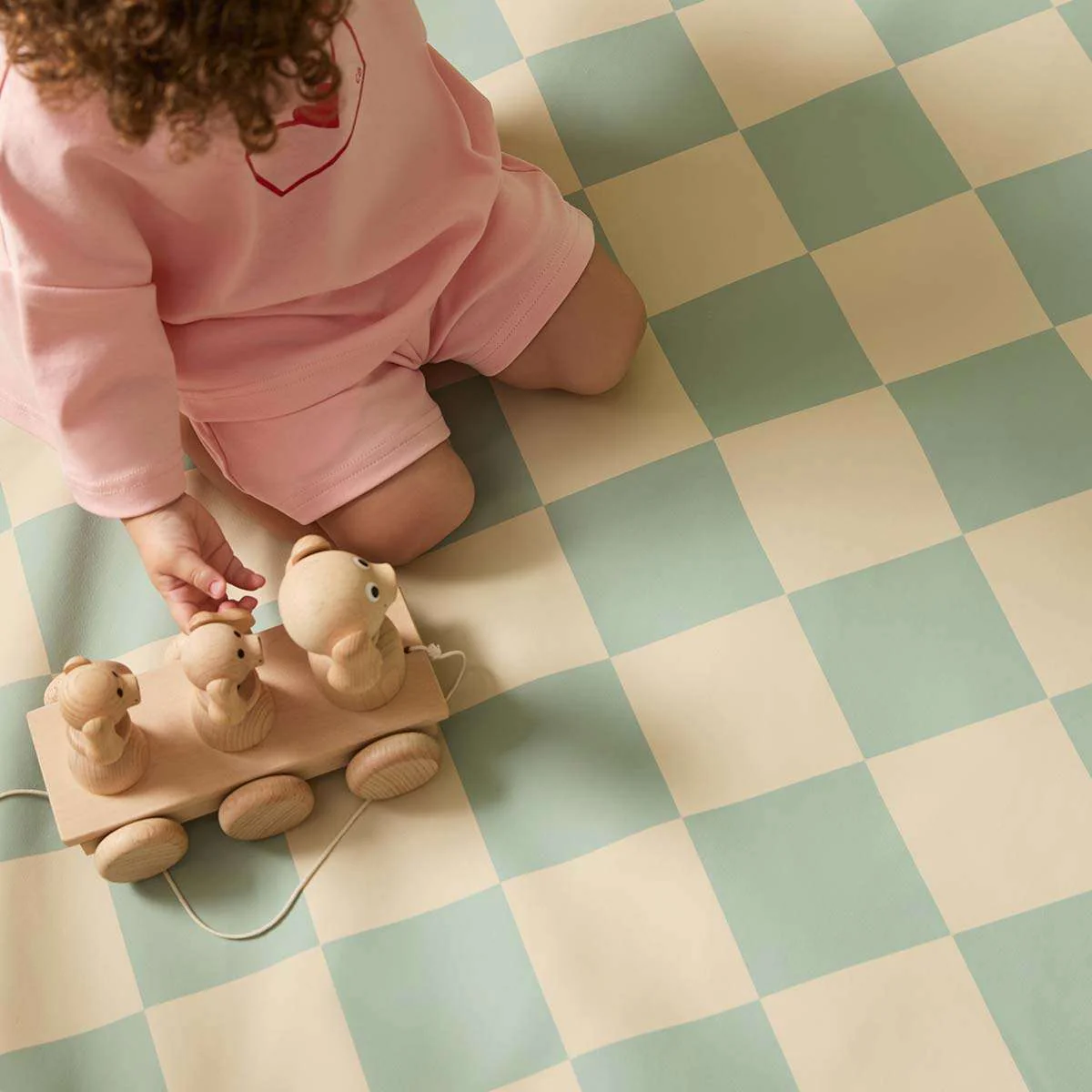 Padded Play Mat Reversible - Cream - Image 3