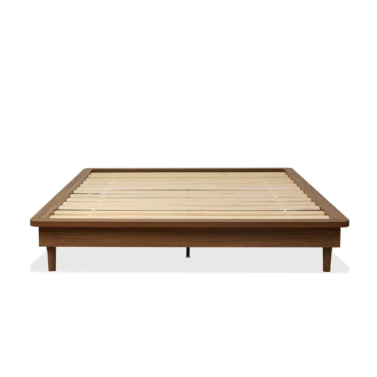 Queen Bed Base - Walnut - Image 6