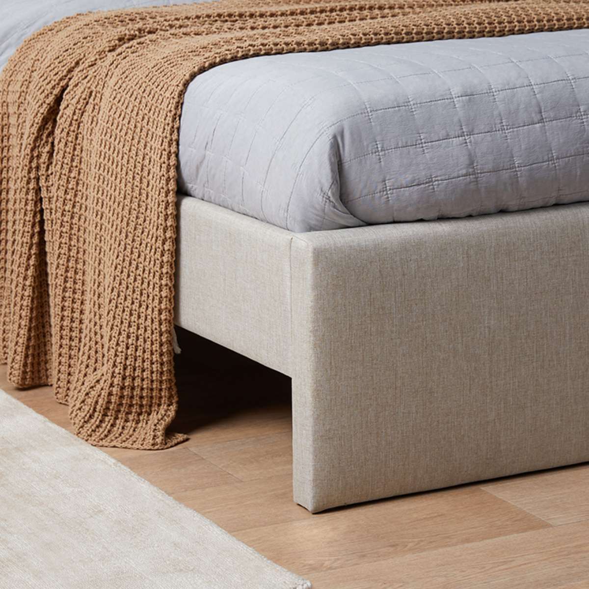 Quinn Double Bed - Natural - Image 7