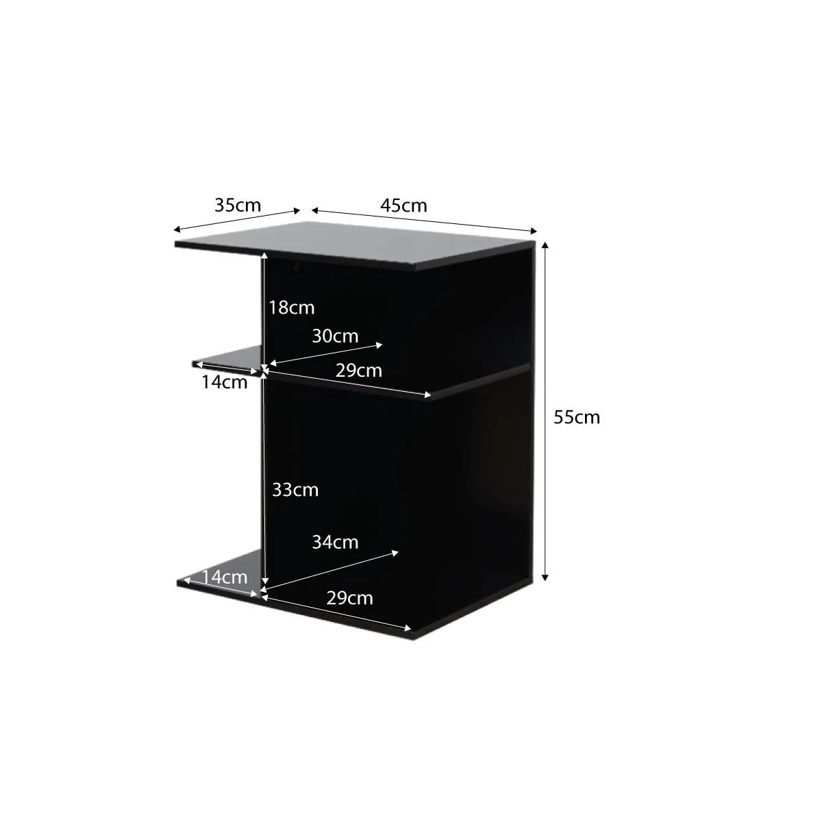 Ren Side Table - Black - Image 7