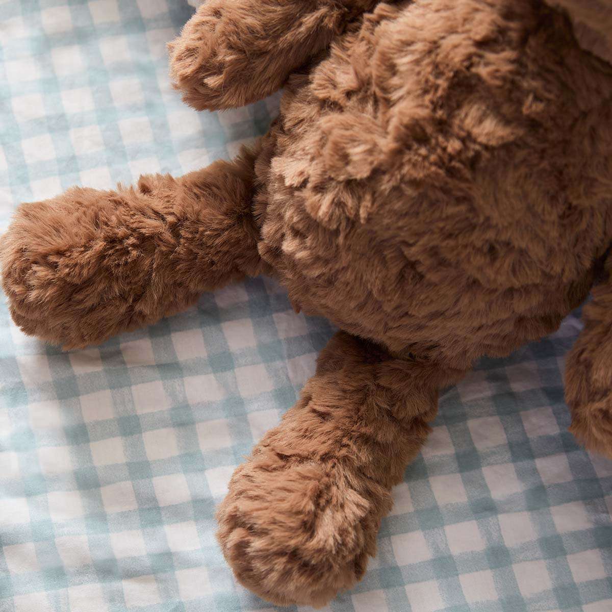 Rosie Rabbit Plush Toy Large - Chocolate - Image 8