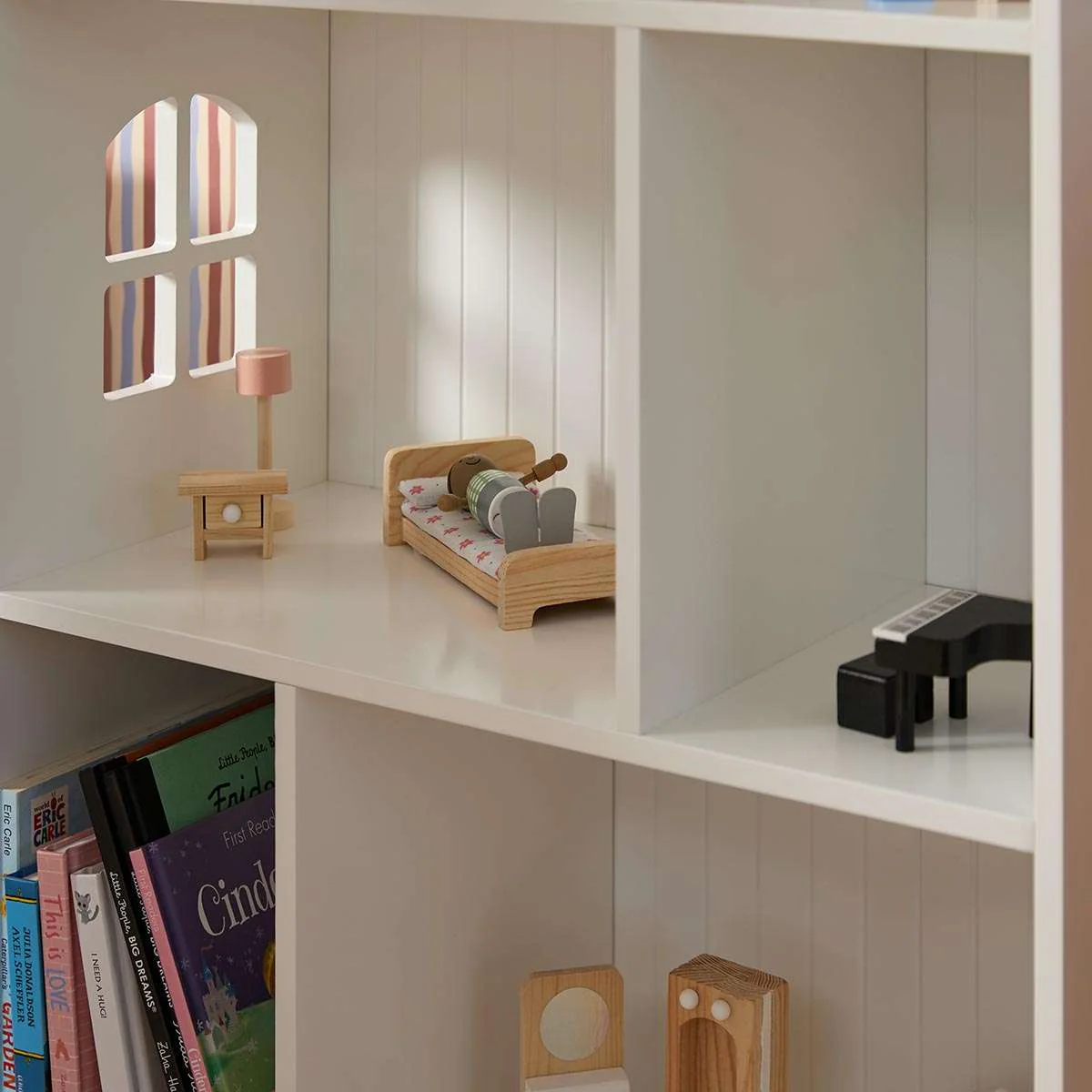 Scalloped Dollhouse Bookshelf - Image 4
