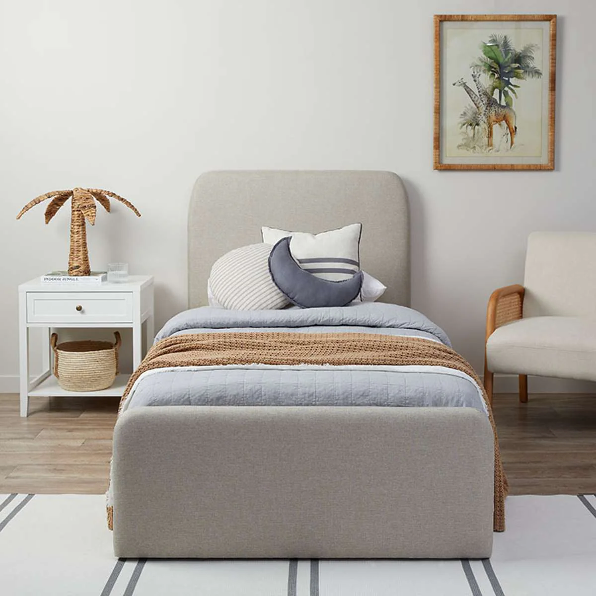 Sully Storage Single Bed - Natural - Image 3