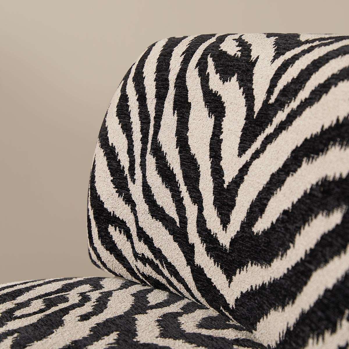 Ted Zebra Occasional Chair - Natural/Black - Image 3