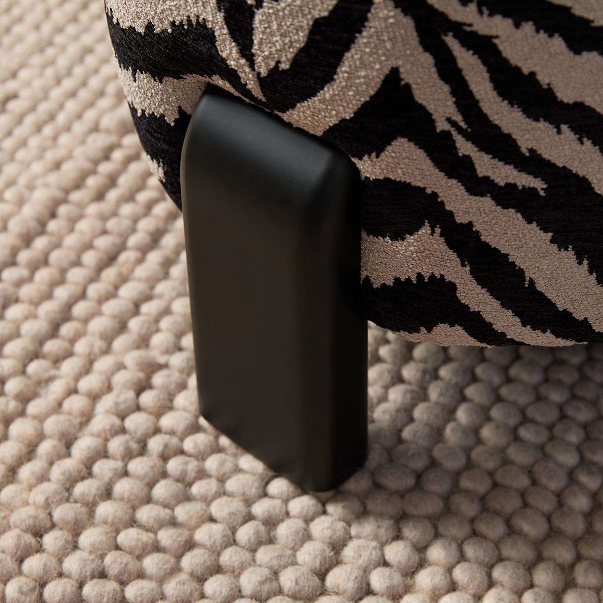 Ted Zebra Occasional Chair - Natural/Black - Image 4