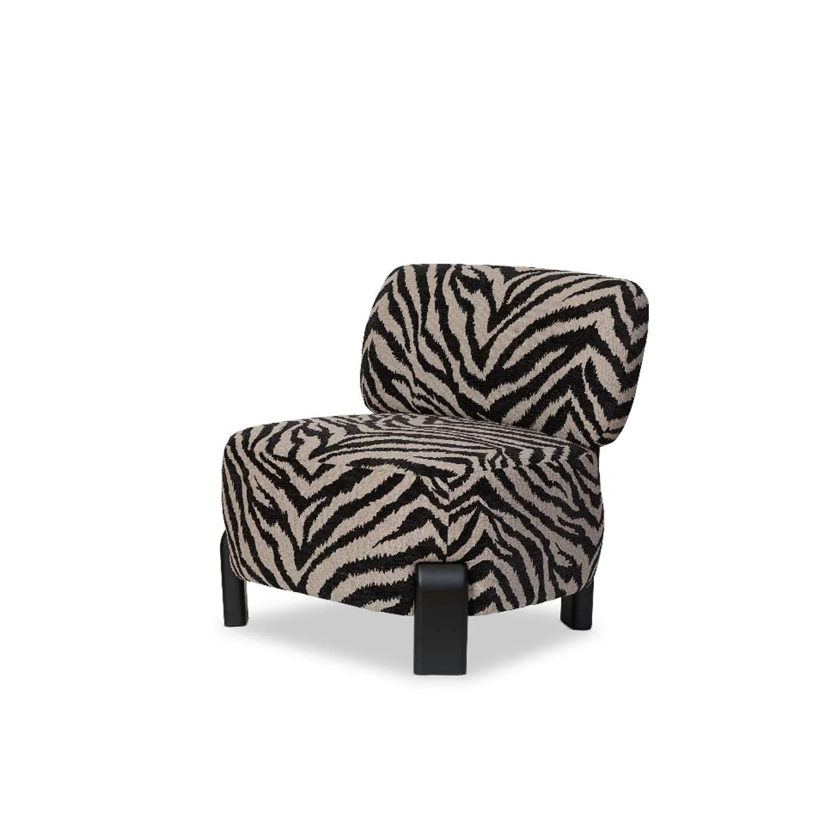 Ted Zebra Occasional Chair - Natural/Black - Image 8