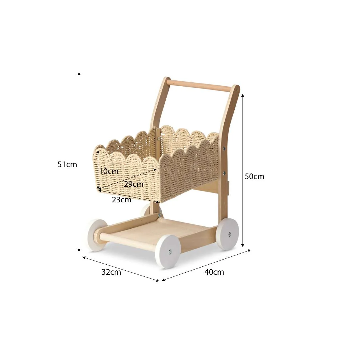 Basket Shopping Trolley - Image 10
