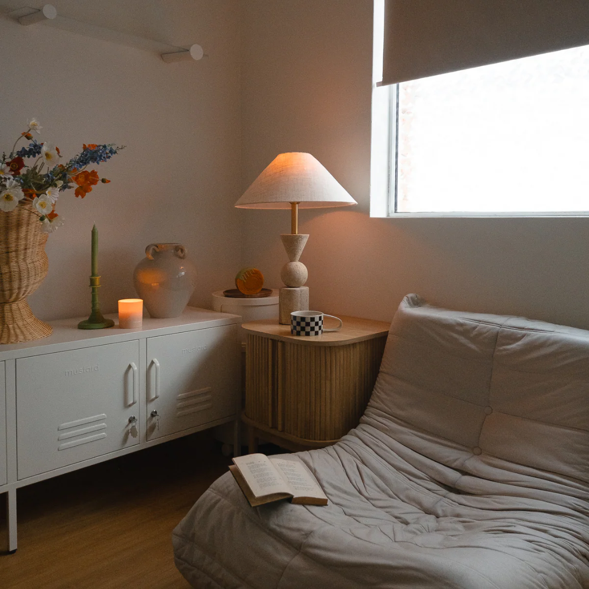 Travertine Table Lamp - Image 7