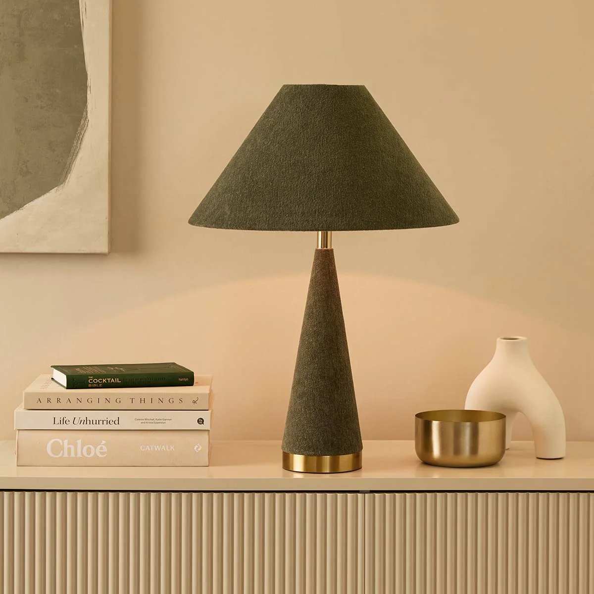 Velvet Table Lamp