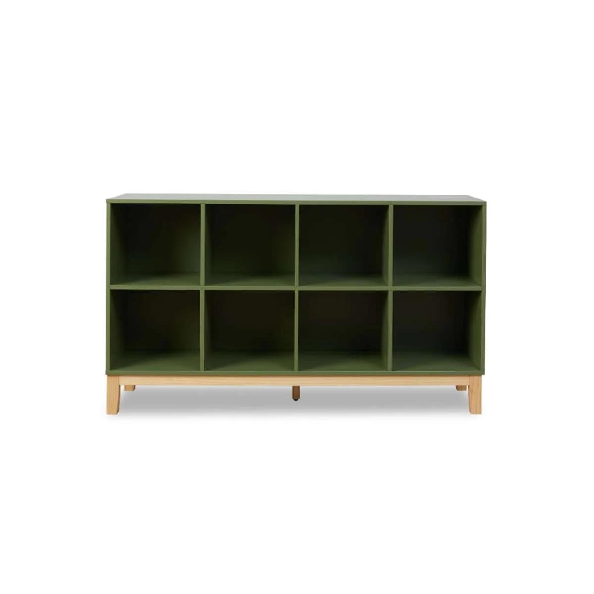 Watson 8 Cube Storage Unit - Olive Green - Image 12