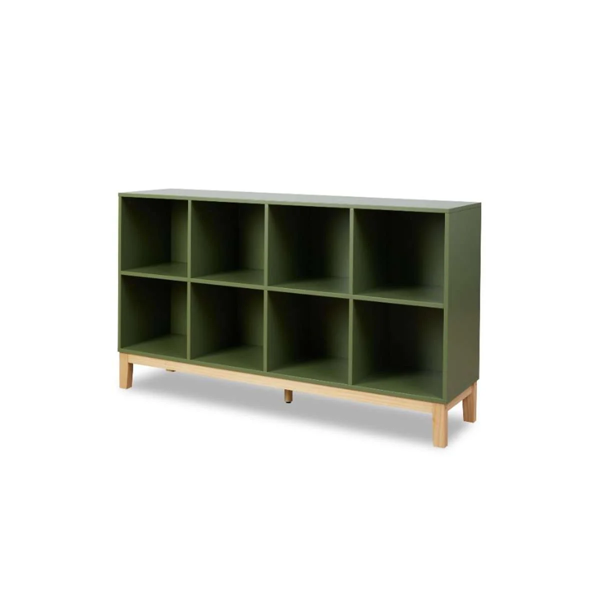 Watson 8 Cube Storage Unit - Olive Green - Image 13