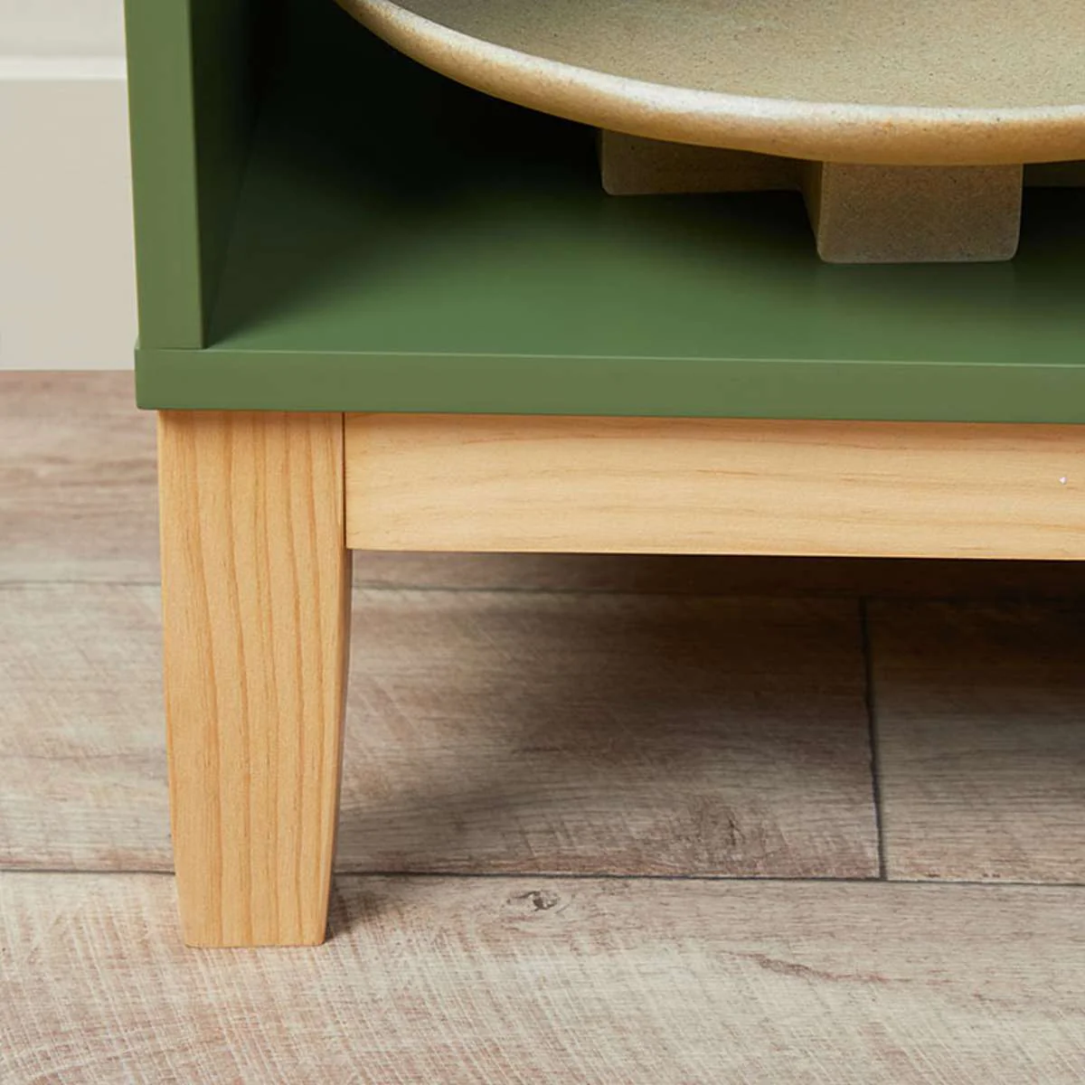 Watson 8 Cube Storage Unit - Olive Green - Image 9