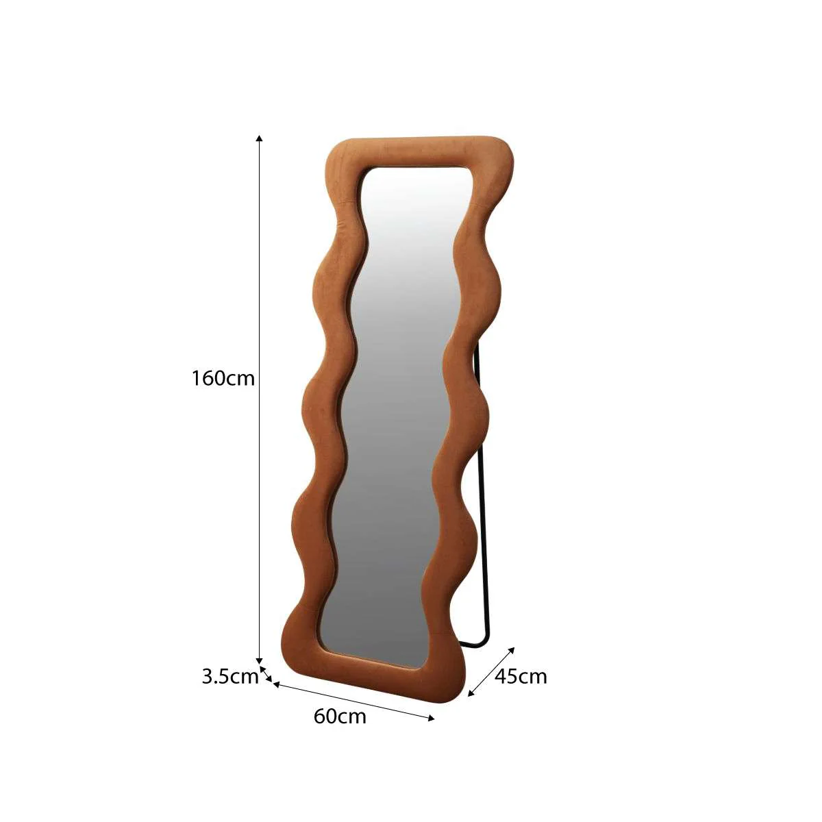 Wiggly Mirror - Rust - Image 10