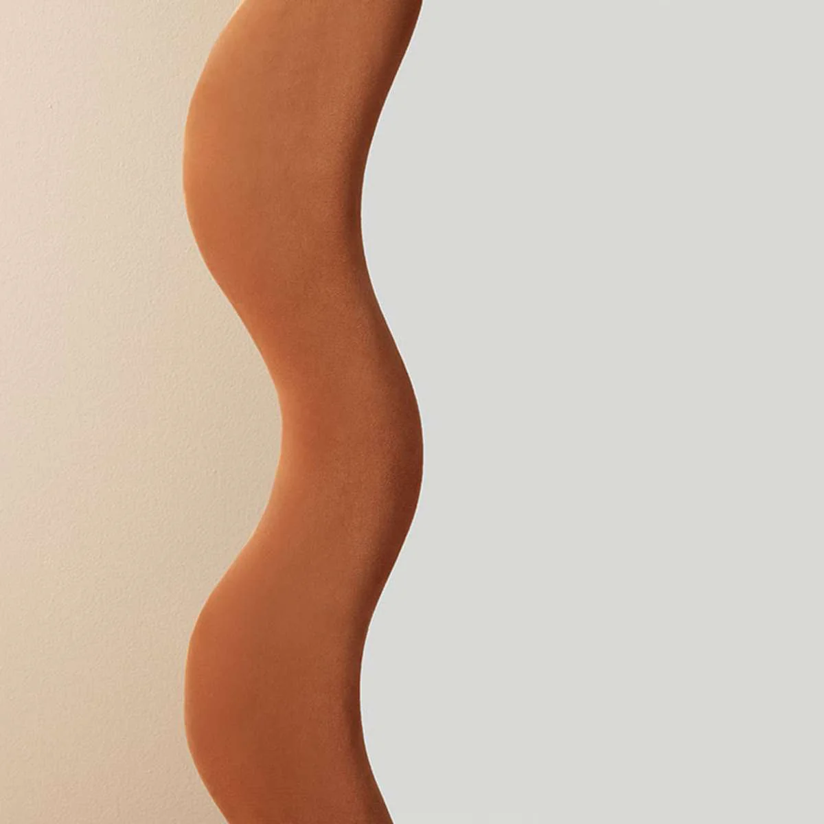 Wiggly Mirror - Rust - Image 9